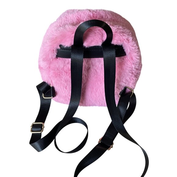 RARE Skinnydip Mini Alba Fluffy Heart Backpack ASO Enid Sinclair - Picture 7 of 11